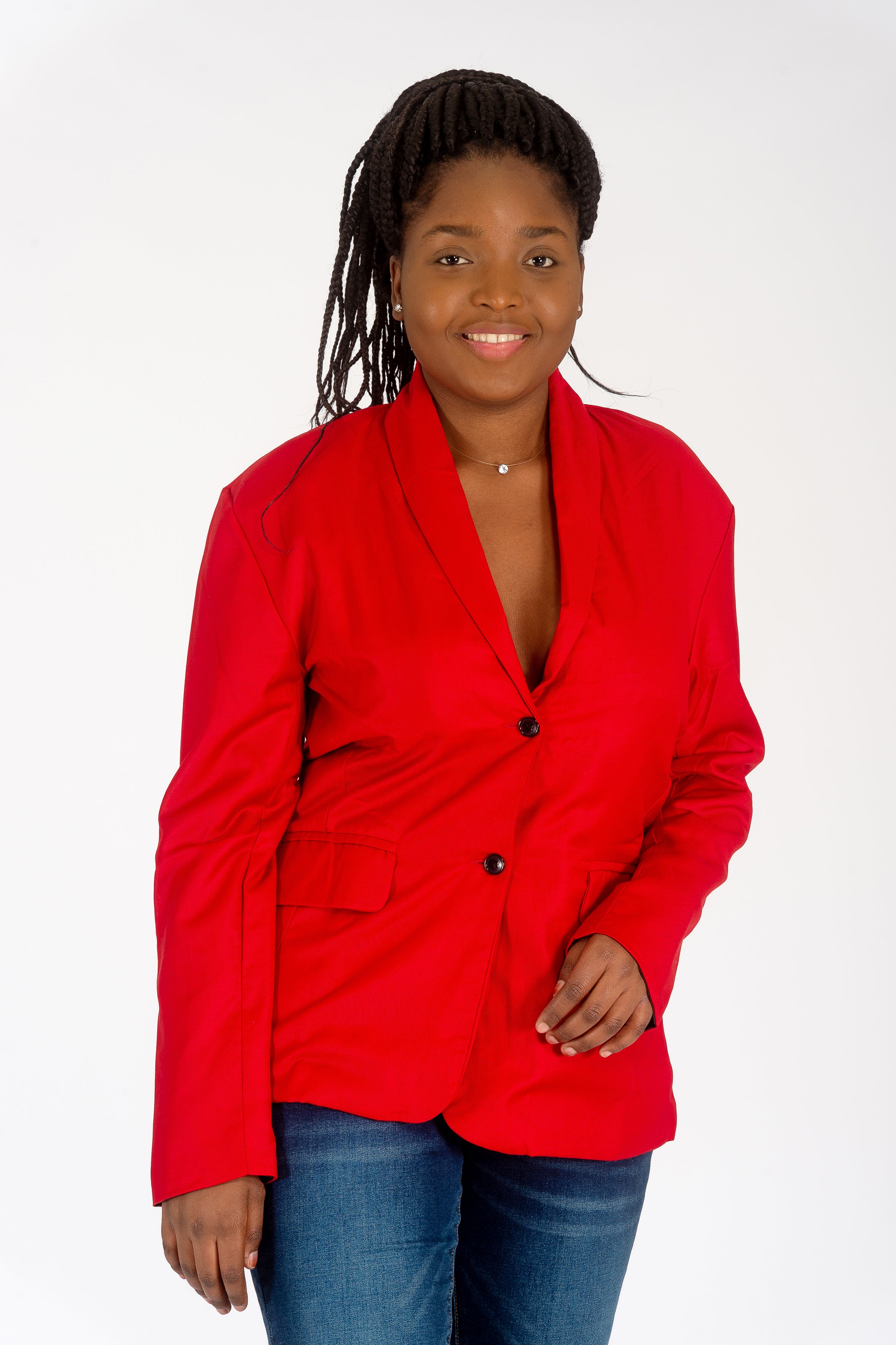 Blazer rouge tall